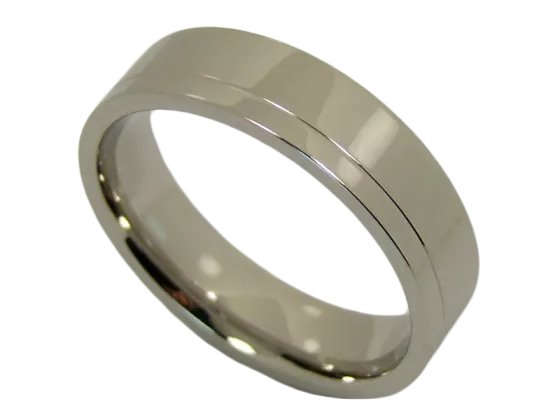 Angelina - single ring (stainless steel)